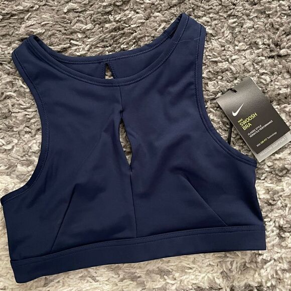 NWT Nike Yoga Cutout Bra - Picture 1 of 6